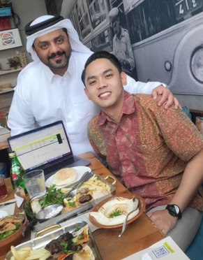 Business meeting, Doha