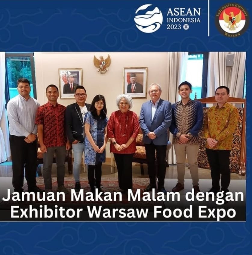 ASEAN Indonesia Embassy dinner, Warsaw Food Expo