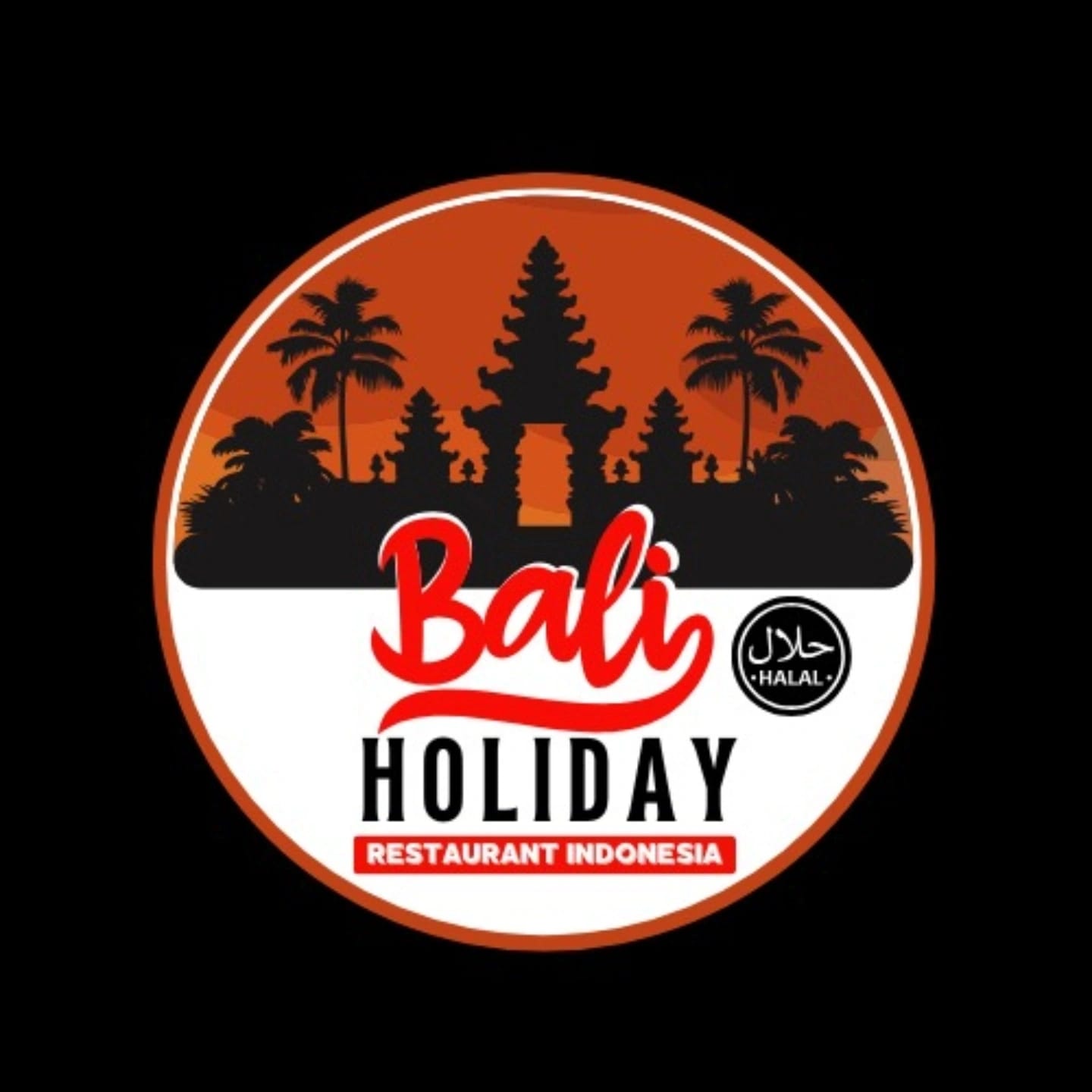 Bali Holiday Restaurant Indonesia logo